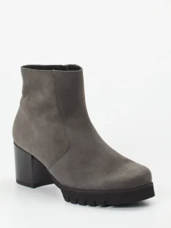 Damen Semler – Blockabsatz-Stiefelette aus Nubukleder