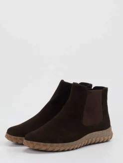 – Chelsea Boot aus Veloursleder dunkel*Semler Discount