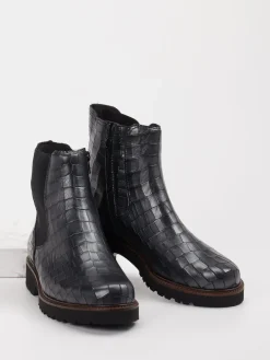 – Chelsea Boots aus Reptilleder in*Semler