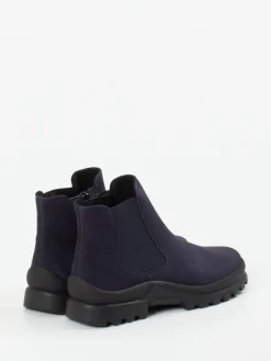 Damen Semler – Chelsea Boots aus Nubukleder Dunkel