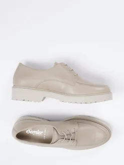 – Derby-Schnürer aus Kalbleder*Semler Sale