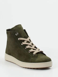 Damen Semler – High-Top Schnürstiefelette aus Veloursleder