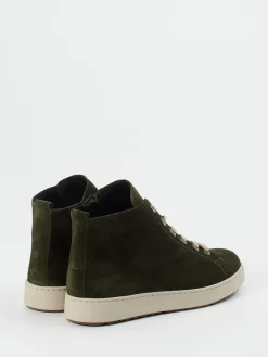 Damen Semler – High-Top Schnürstiefelette aus Veloursleder