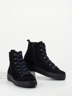 Damen Semler – High-Top Sneaker aus Veloursleder in