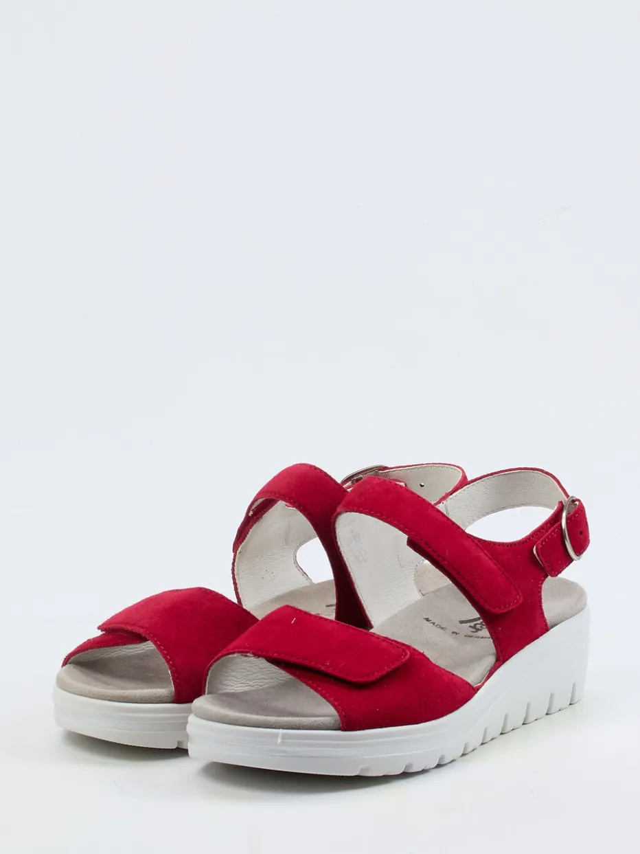 – Keilsandalette aus Veloursleder*Semler Discount