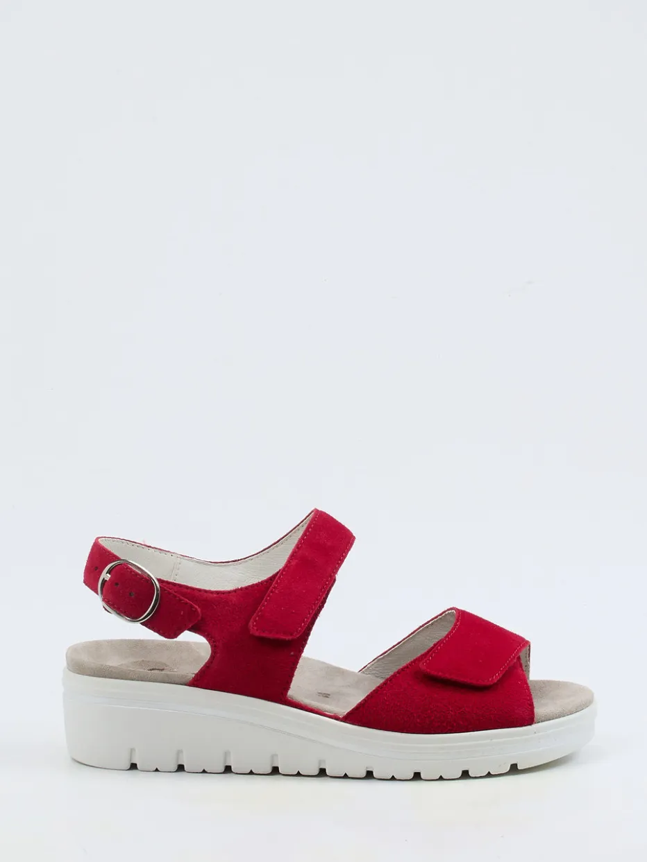 – Keilsandalette aus Veloursleder*Semler Discount