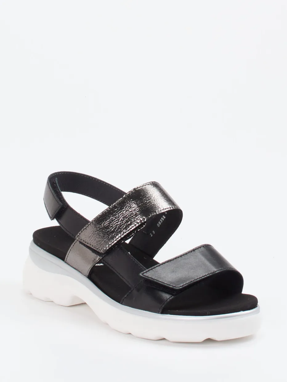 – Klettsandale aus Kalbleder*Semler Discount