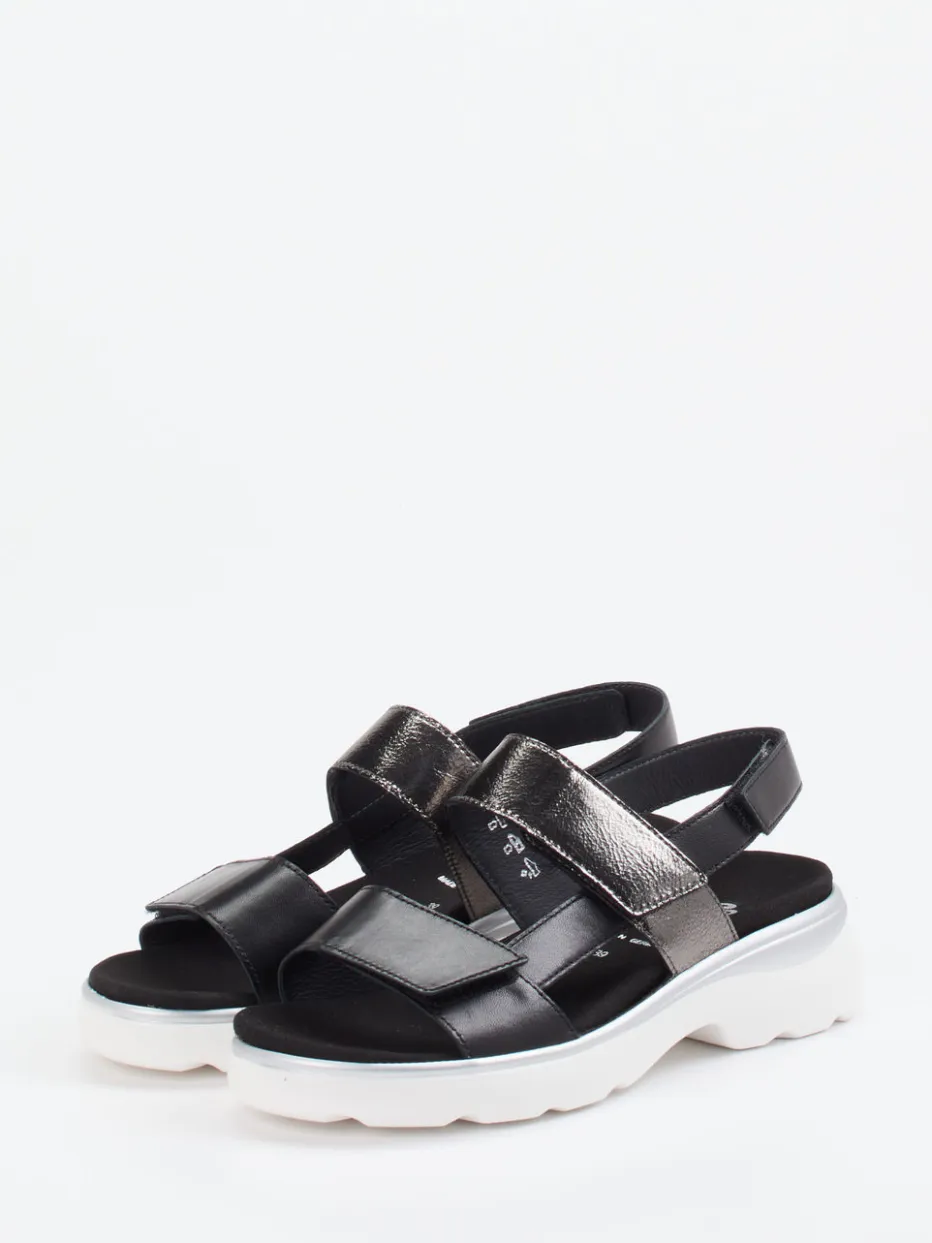 – Klettsandale aus Kalbleder*Semler Discount