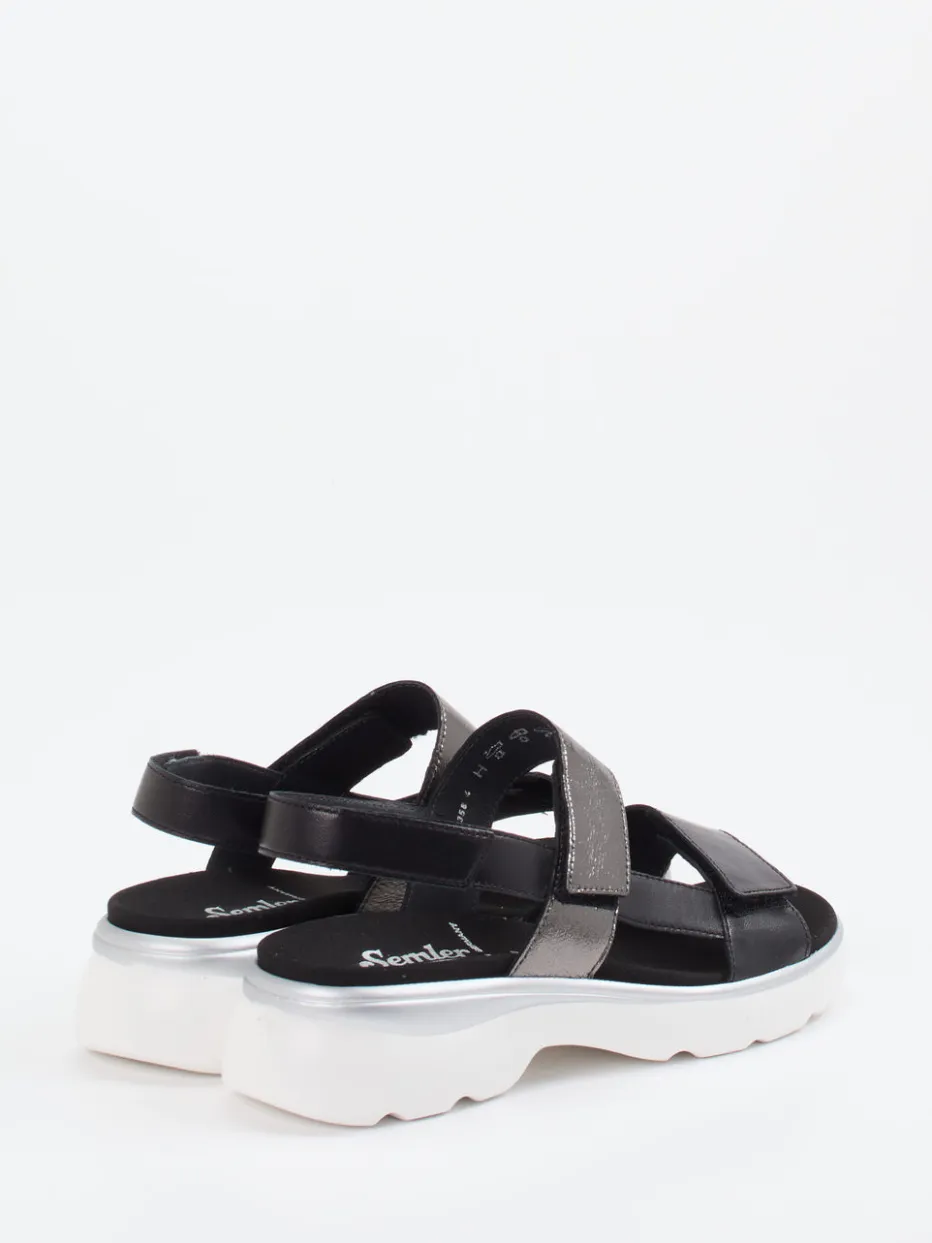 – Klettsandale aus Kalbleder*Semler Discount