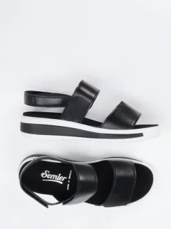 – Klettsandalette aus Kalbleder*Semler Best