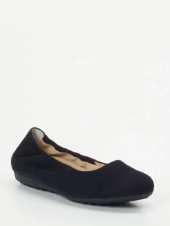 Damen Semler – Komfort-Ballerinas aus Veloursleder