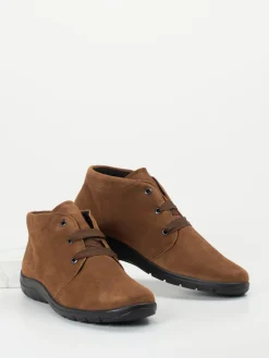 – Komfort-Bootie aus Veloursleder*Semler New