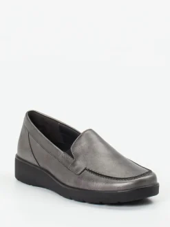 – Komfort-Loafer aus Kalbleder Anthrazit*Semler