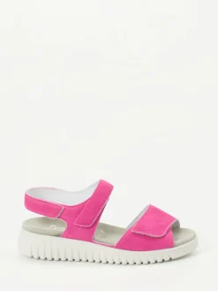 – Komfortsandale aus Veloursleder*Semler New