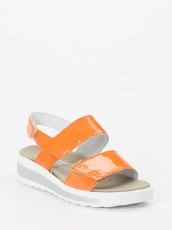 – Komfortsandale aus Lackleder*Semler Sale