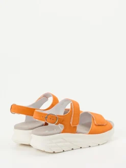 – Komfortsandale aus Veloursleder*Semler Discount