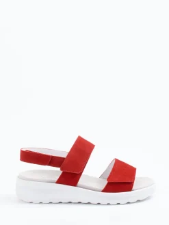 Damen Semler – Komfortsandale aus Veloursleder