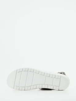 Damen Semler – Komfortsandale aus Veloursleder braun