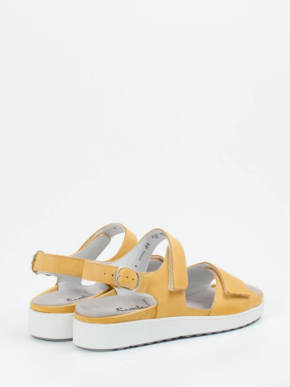 Damen Semler – Komfortsandale aus Kalbleder senf