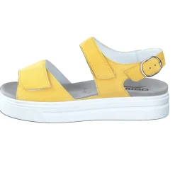 – Komfort-Sandale aus Veloursleder*Semler Hot