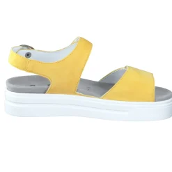 – Komfort-Sandale aus Veloursleder*Semler Hot