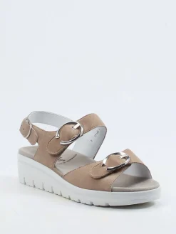 Damen Semler – Komfort-Sandale aus Veloursleder