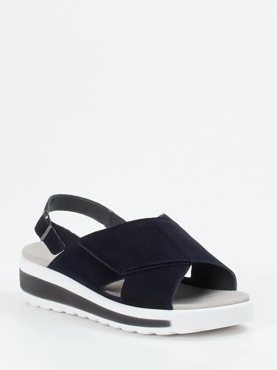 Damen Semler – Komfort-Sandale aus Veloursleder