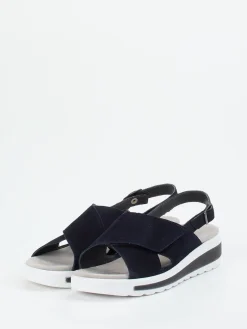 Damen Semler – Komfort-Sandale aus Veloursleder