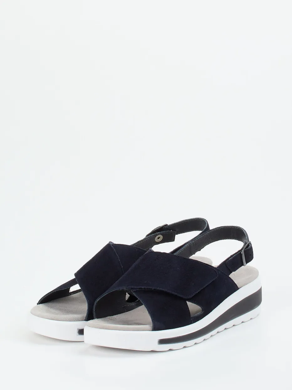 Damen Semler – Komfort-Sandale aus Veloursleder