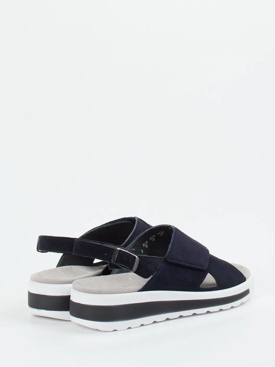 Damen Semler – Komfort-Sandale aus Veloursleder