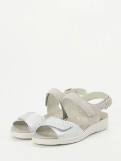 Damen Semler – Komfortsandale aus Veloursleder