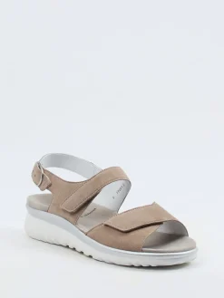 – Komfortsandalen aus Veloursleder*Semler Online