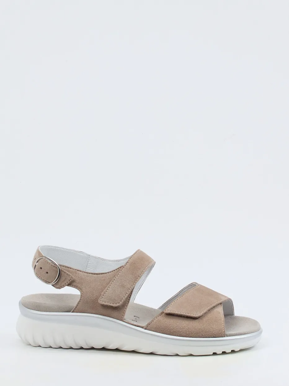 – Komfortsandalen aus Veloursleder*Semler Online