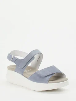 Damen Semler – Komfort-Sandalen aus Veloursleder