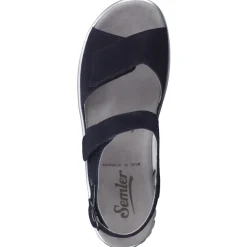 Damen Semler – Komfortsandalen aus Veloursleder