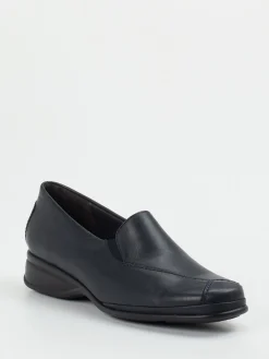 Damen Semler – Komfort-Slipper aus Kalbleder Dunkel