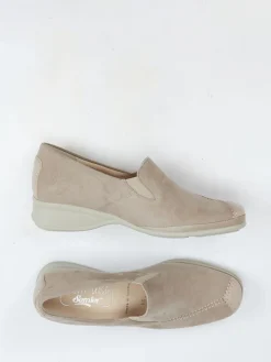 Damen Semler – Komfort-Slipper aus Veloursleder