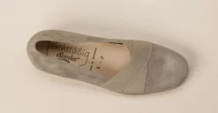 Damen Semler – Komfort-Slipper aus Metallicleder