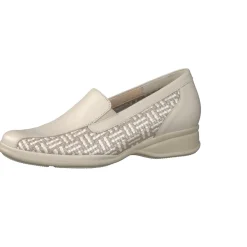 Damen Semler – Komfort-Slipper aus Kalbleder Flechtoptik