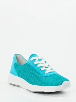 – Komfort-Sneaker aus Textil türkis*Semler Sale