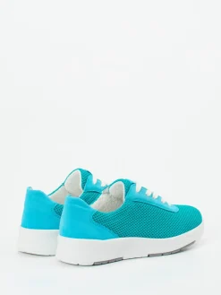 – Komfort-Sneaker aus Textil türkis*Semler Sale