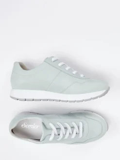 Damen Semler – Komfort-Sneaker aus Nubukleder mint
