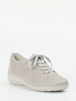 – Komfort-Sneaker aus Veloursleder hell*Semler