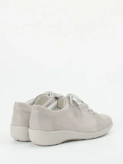 – Komfort-Sneaker aus Veloursleder hell*Semler