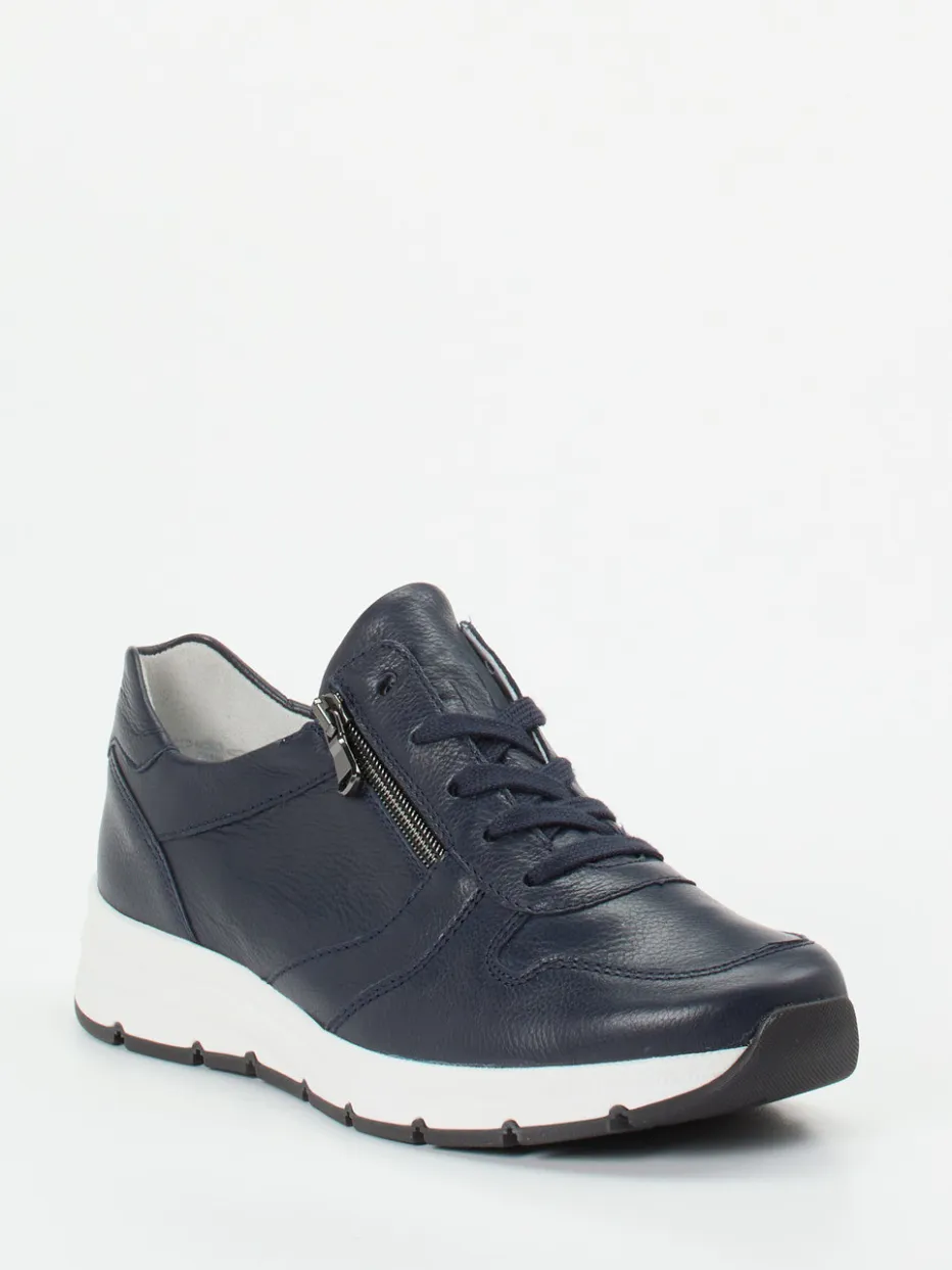 Damen Semler – Komfort-Sneaker aus Kalbleder dunkel