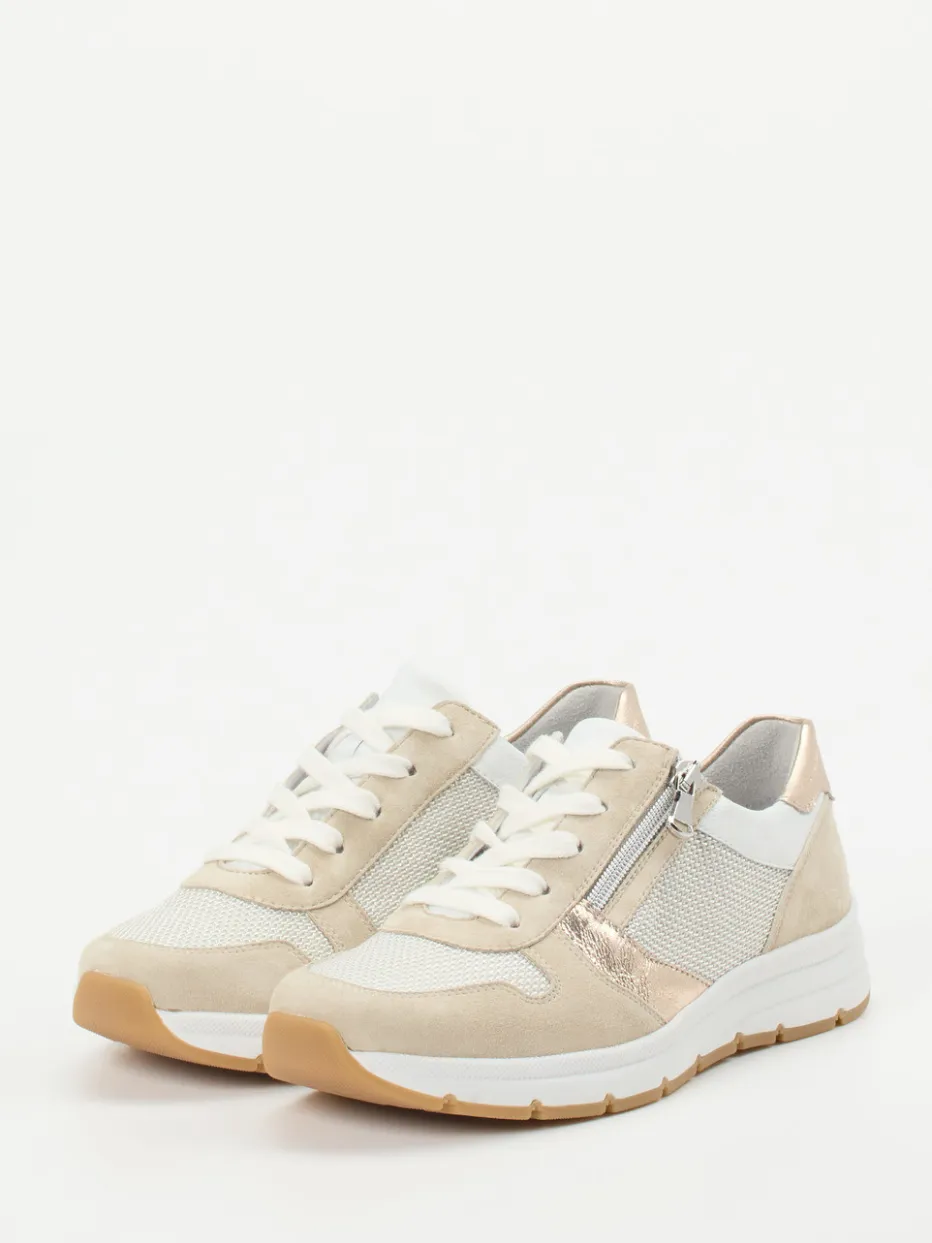 Damen Semler – Komfort-Sneaker aus Velour/Textil