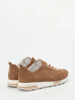 Damen Semler – Komfort-Sneaker aus Veloursleder cognac
