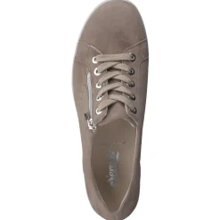 Damen Semler – Komfort-Sneaker aus Veloursleder Taupe