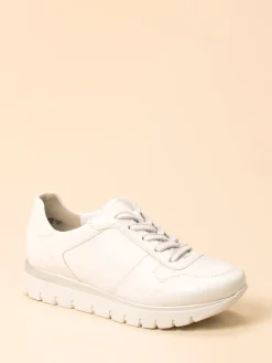 Damen Semler – Komfort-Sneaker aus Kalbleder Offwhite