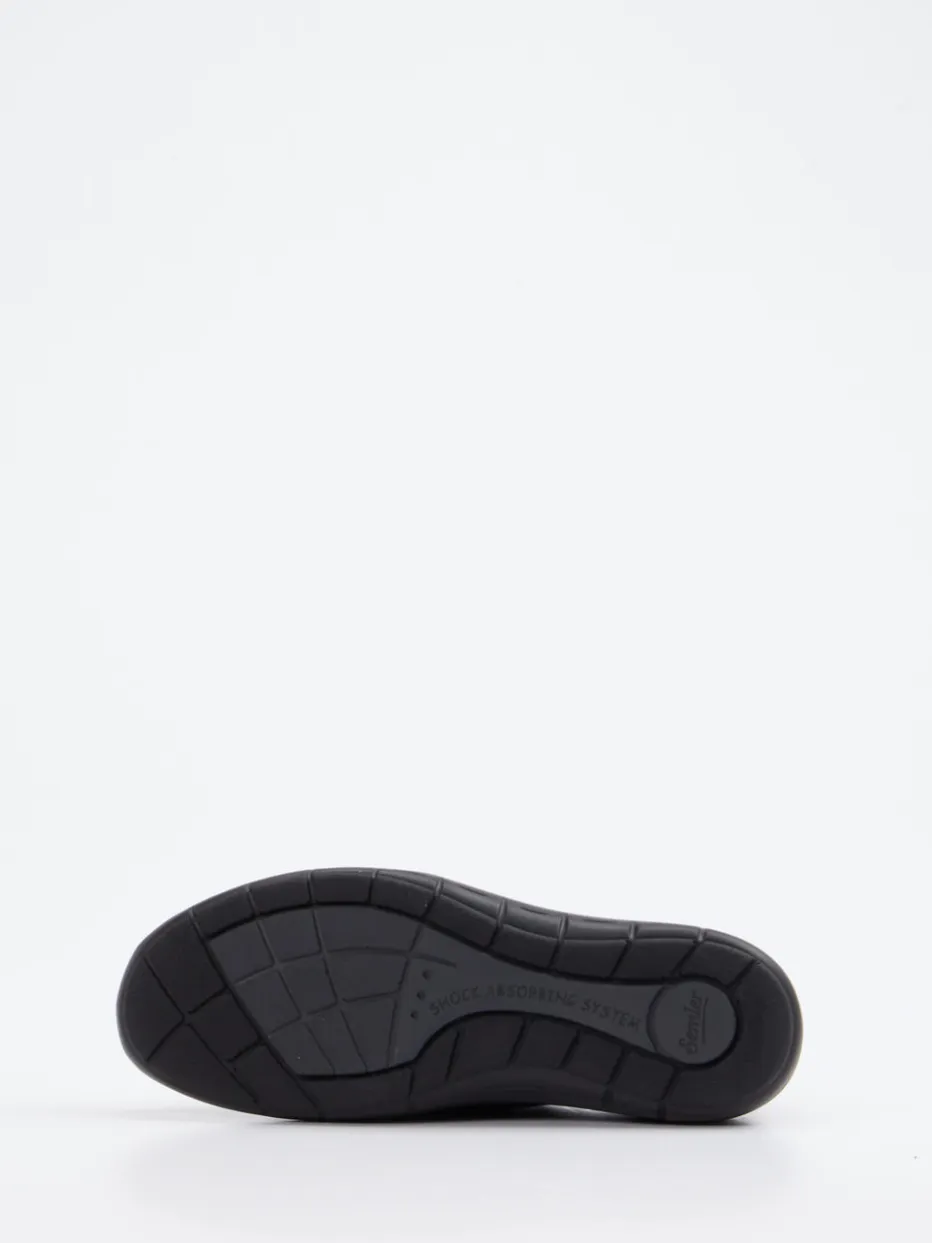 Damen Semler – Komfort-Sneaker aus Veloursleder Dunkel